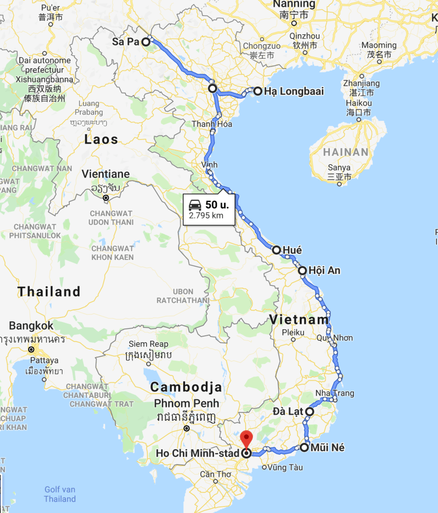 rondreis vietnam 3 weken