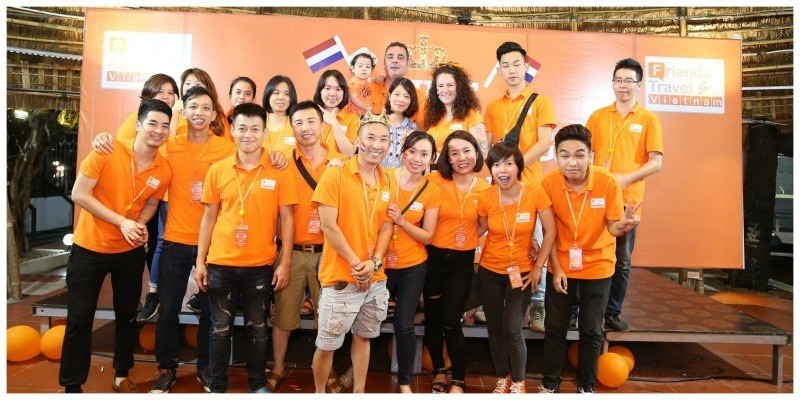 Kanjers van Friends Travel Vietnam Team