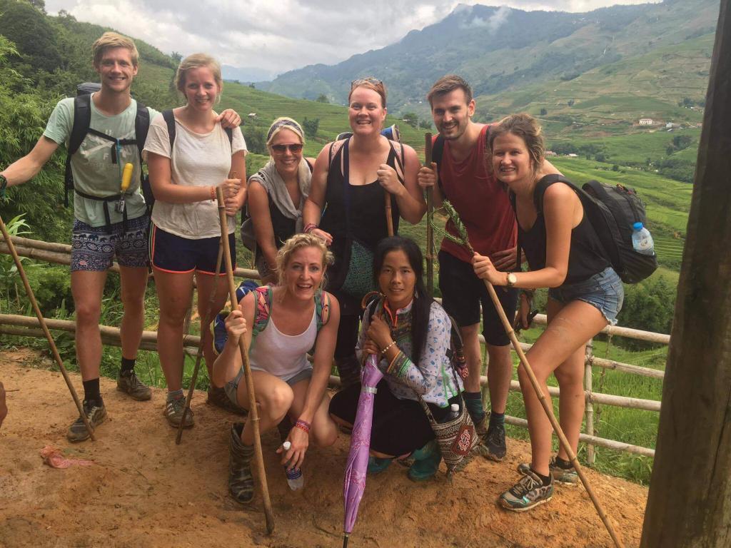 Friends Travel Vietnam in Sapa trekking